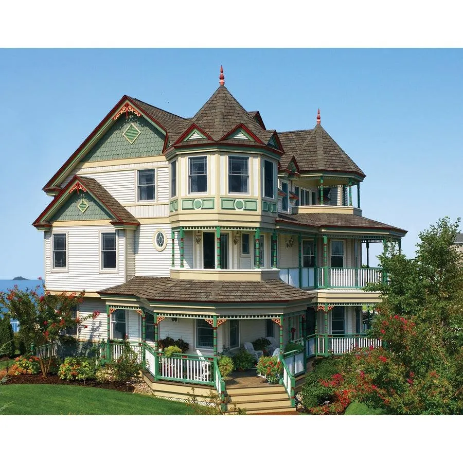 GAF Slateline 33.33-sq ft English Gray Architectural Roof Shingles, photo 5 of 7