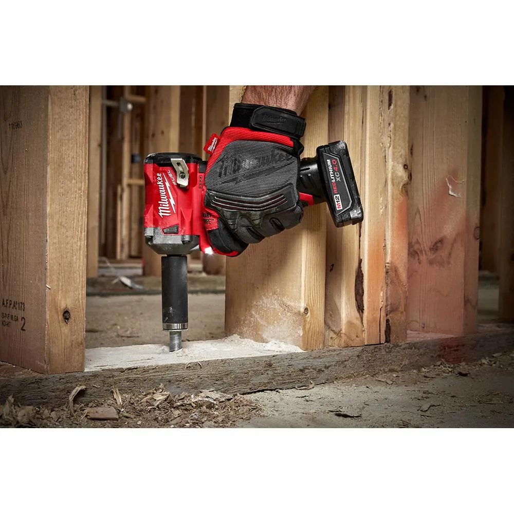 M12 FUEL 12-Volt Lithium-Ion Brushless Cordless Stubby 3/8 in. Impact Wrench & Ratchet Combo Kit (2-Tool), photo 13 of 13