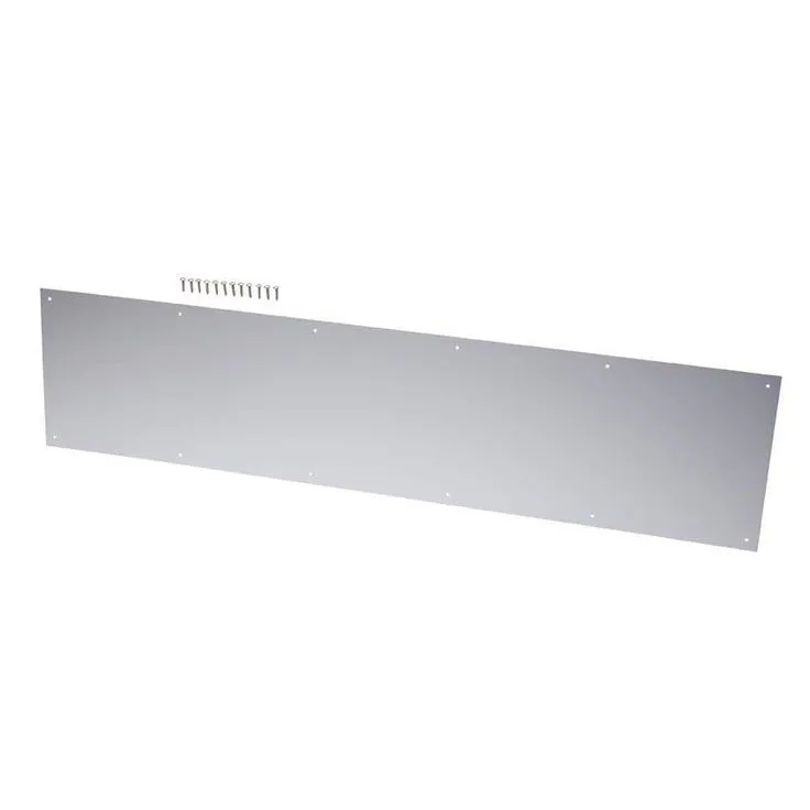 Everbilt 8 in. x 34 in. Satin Aluminum Kick Plate, photo 4 of 4