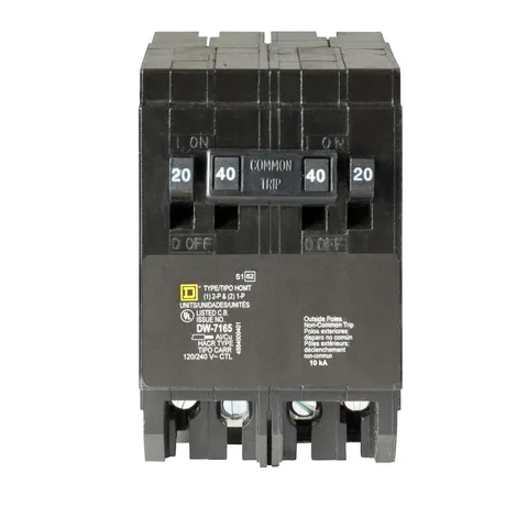 Homeline 20/40A Quad Circuit Breaker