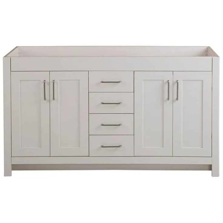 Westcourt 36 in. W x 21 in. D x 34 in. H Bath Vanity Cabinet Only in Sterling Gray, photo 4 of 22