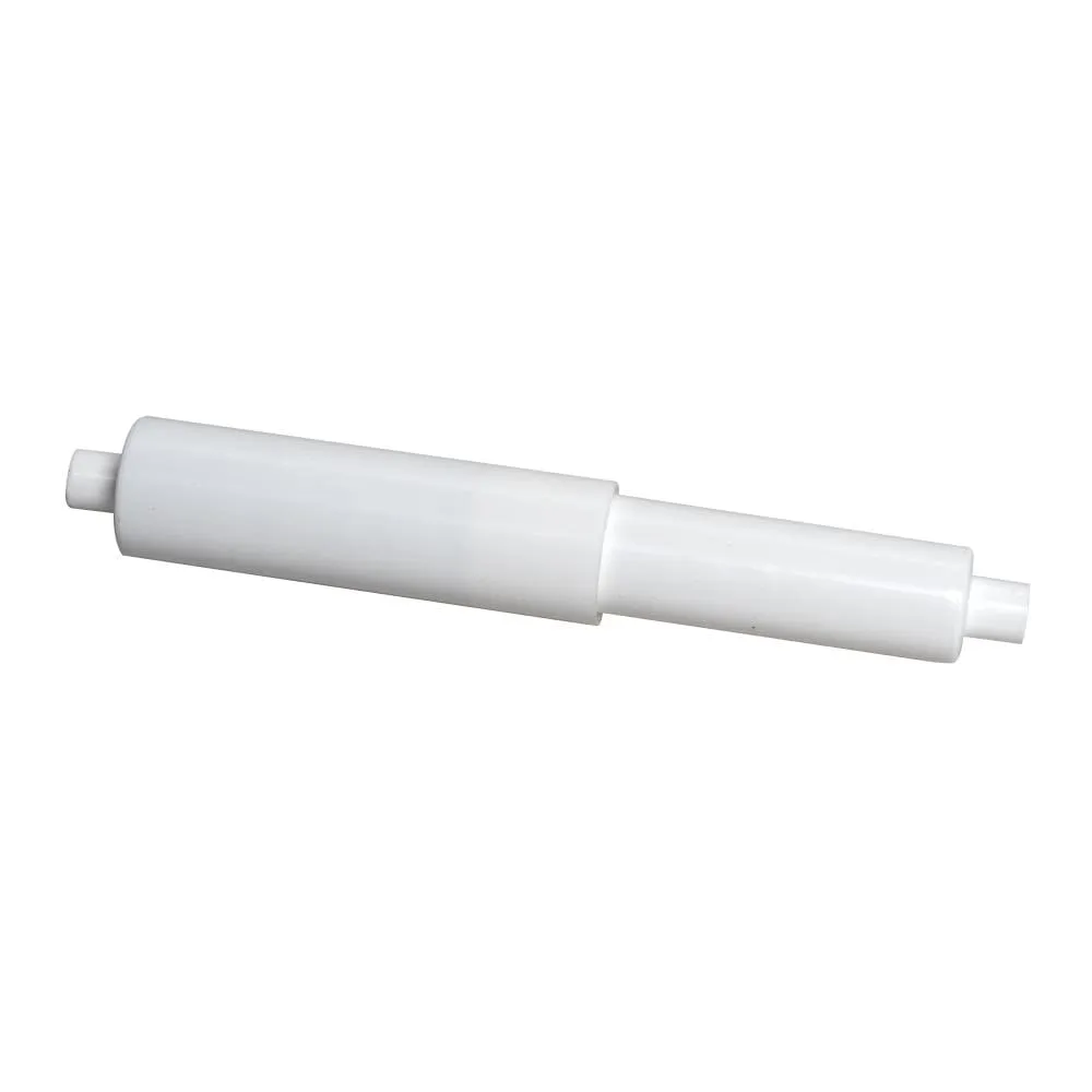 Keeney PlumbPak White Recessed Replacement Roller Toilet Paper Holder, photo 6 of 9