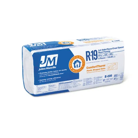 ComfortTherm R-19 Encapsulated Fiberglass Batt Insulation