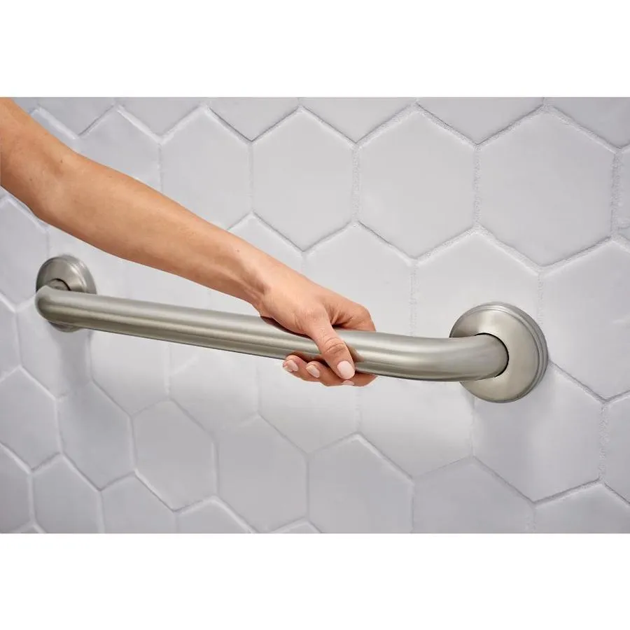 Franklin Brass 5700 Series 18-in Bright Stainless Steel Wall Mount (ADA Compliant) Grab Bar, photo 2 of 2