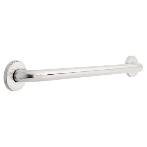 Franklin Brass 5700 Series 24-in Bright Stainless Steel Wall Mount (ADA Compliant) Grab Bar, photo 4 of 7