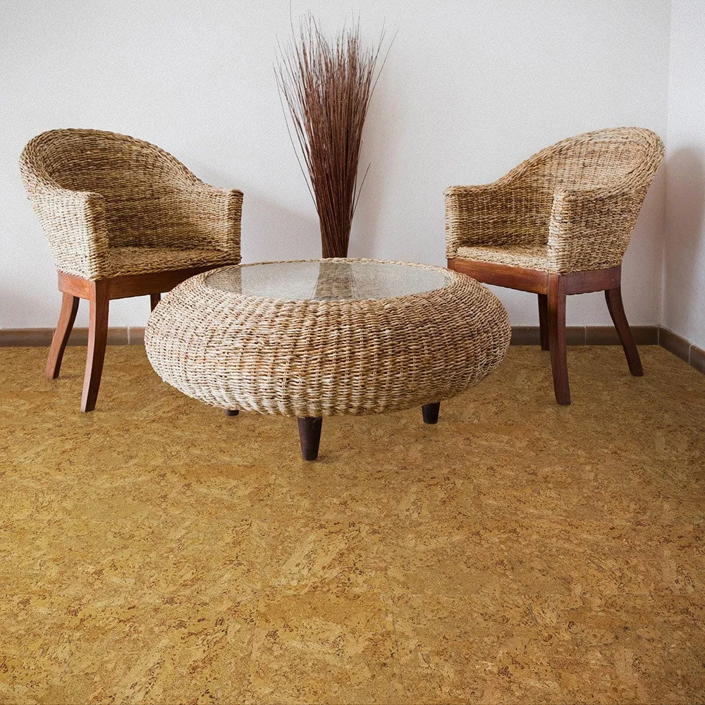 Perfection Floor Tile Cork/Satin 0.05-mil x 20-in W Click Lock Wood look Luxury Vinyl Tile Flooring ( 16.7-sq ft Carton ), photo 2 of 5