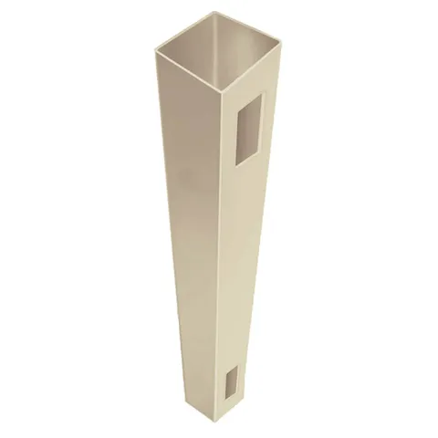Waverly Sand Vinyl Fence Post, 9-ft