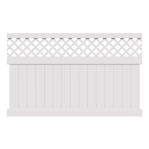 Conway Vinyl Semi-Privacy Fence Panel