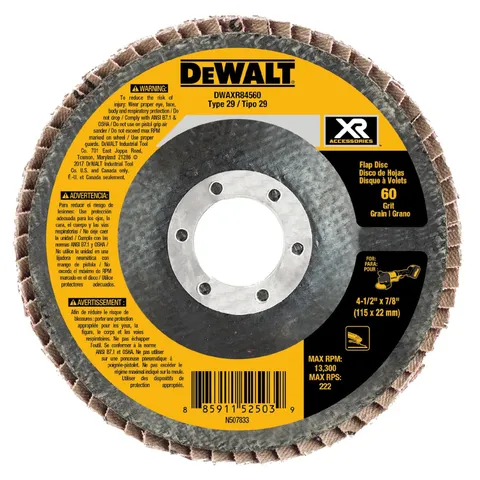 XR Ceramic 4.5-in 60-Grit Grinding Wheel