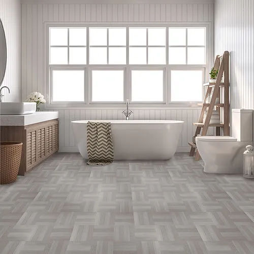 Achim Nexus Rustic Slate 12-in x 12-in Peel and Stick Vinyl Tile Flooring (20-sq ft), photo 4 of 5