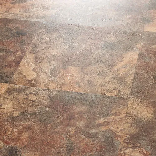 Achim Majestic Rustic Copper Slate 18-in x 18-in Peel and Stick Vinyl Tile Flooring (22.5-sq ft), photo 2 of 4