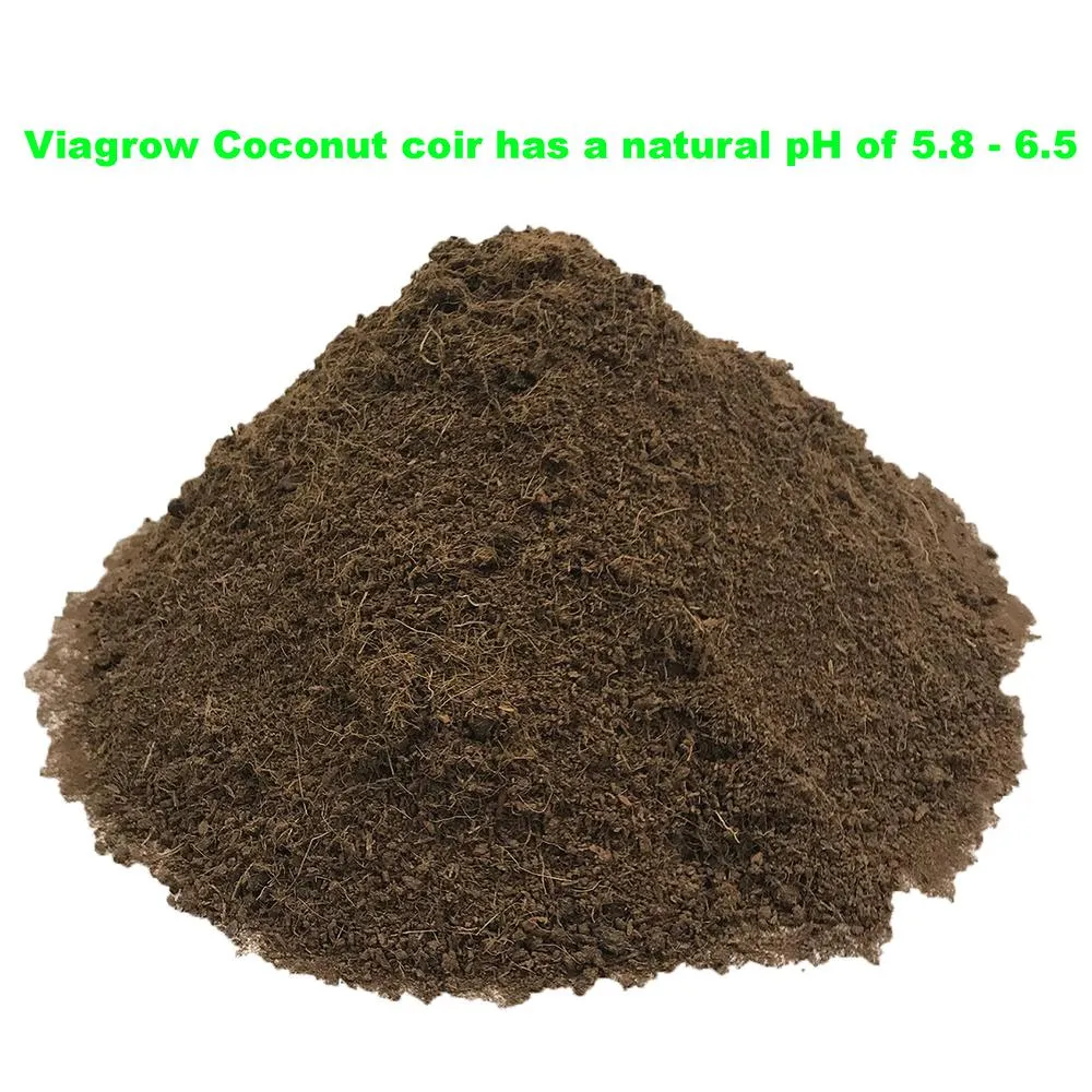 Viagrow 1.4 lbs. Premium Soilless Coconut Coir Brick Grow Media (12-Pack), photo 7 of 9
