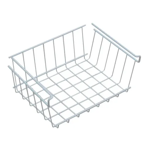13.58 × 5.31 in 1-Tier Under-shelf Metal Baskets & Organizers