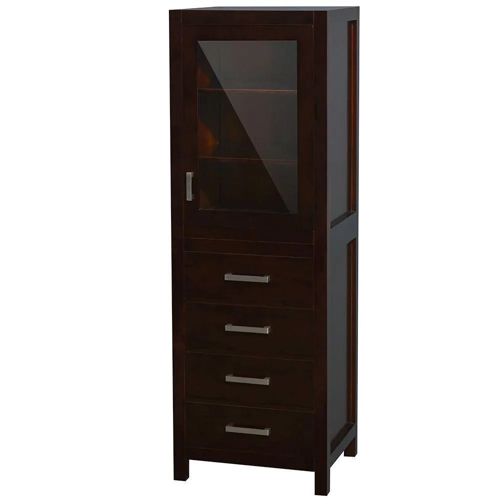 Sheffield 24 in. W x 71-1/4 in. H x 20 in. D Bathroom Linen Storage Tower Cabinet in White, photo 11 of 12