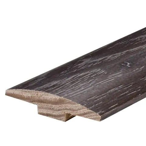Smokeyfield 0.46 in thick · 2 in wide · 78 in long Solid Wood Floor T-moulding