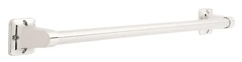 24-in Polished Chrome Wall Mount Grab Bar, 300-lb Capacity