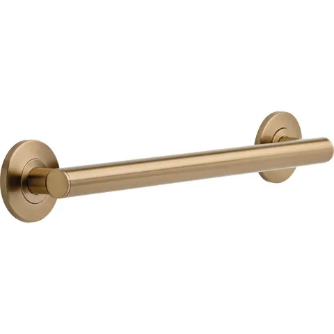 Contemporary 18-in Champagne Bronze Wall Mount ADA-Compliant Grab Bar