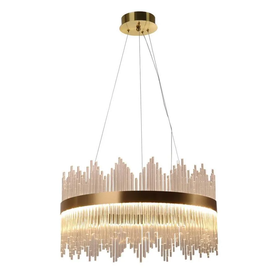Scott Living Marion Soft Gold Modern/Contemporary Chandelier, photo 2 of 4