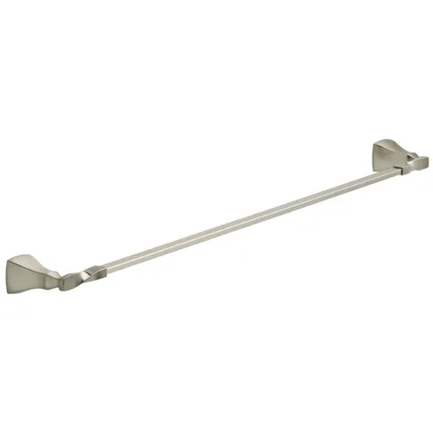 Sawyer 24-in Satin Nickel Wall Mount Single Towel Bar