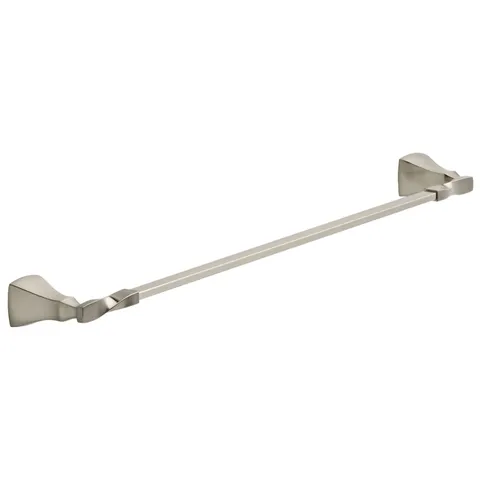 Sawyer 18-in Satin Nickel Wall Mount Single Towel Bar