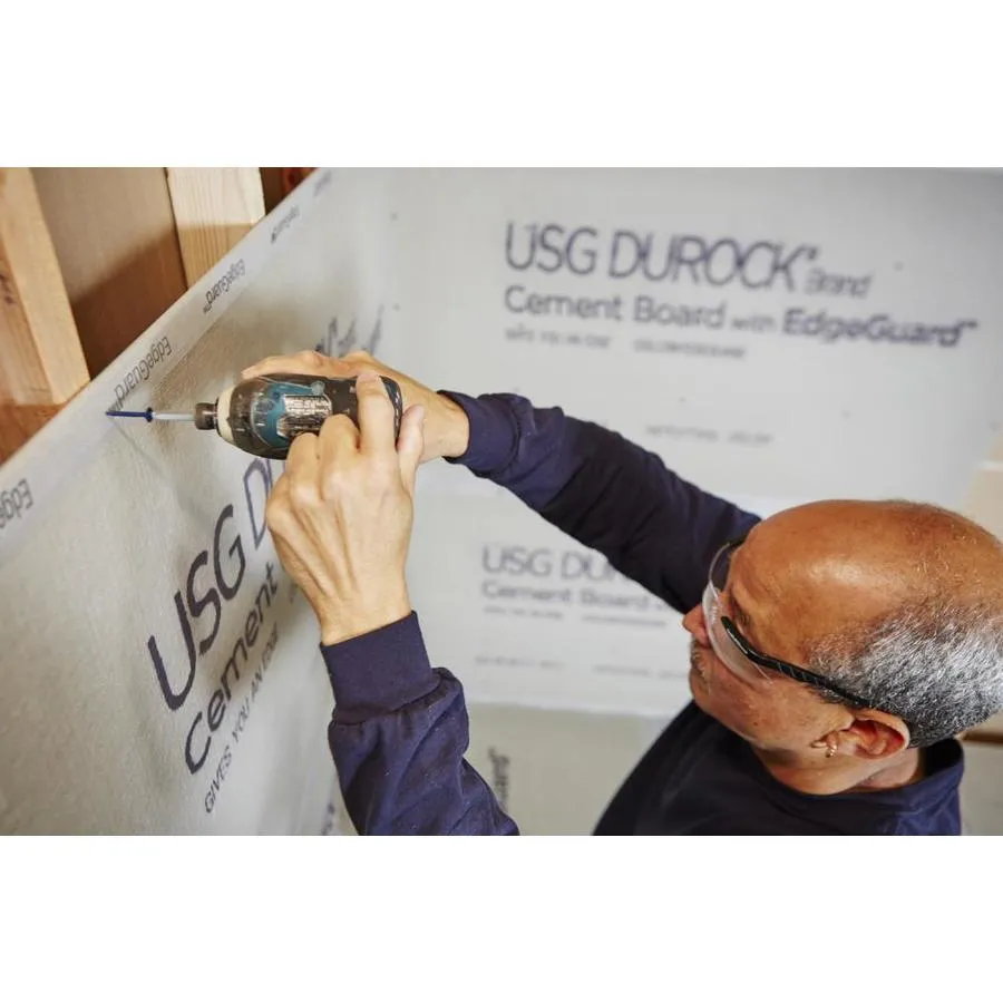 DUROCK Brand 0.5-in x 36-in x 60-in Cement Backer Board, photo 3 of 5