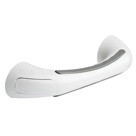 500 Series 9-in White Wall Mount Grab Bar
