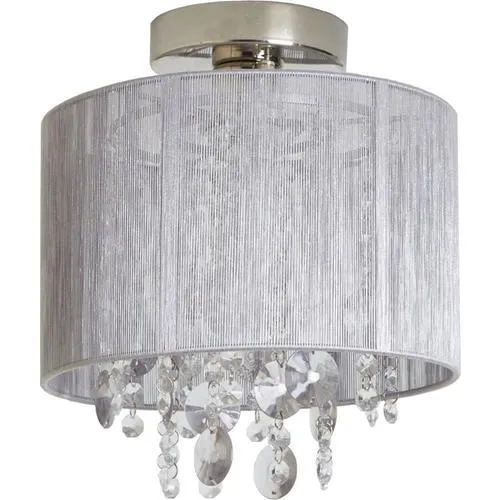 Decor Therapy 9.84-in Modern/Contemporary Semi-Flush Mount Light, photo 3 of 4