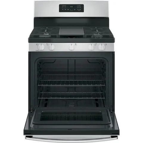 30-in 5 Burners 5-cu ft Freestanding Gas Range (Stainless Steel)