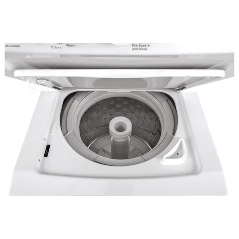 Electric Stacked Laundry Center with 2.3-cu ft Washer and 4.4-cu ft Dryer