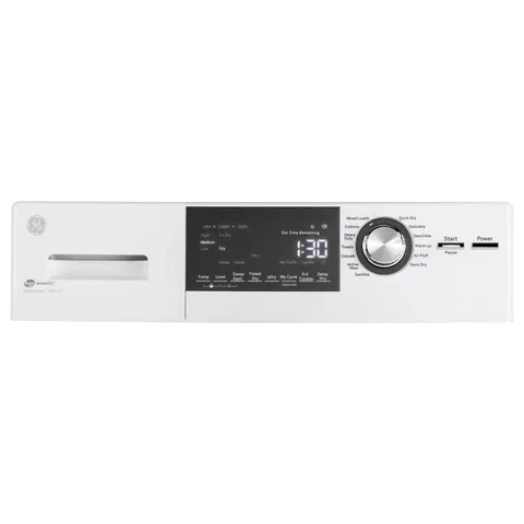 4.1-cu ft Stackable Ventless Electric Dryer (White)