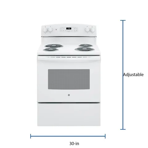 30-in 4 Elements 5-cu ft Self-Cleaning Freestanding Electric Range