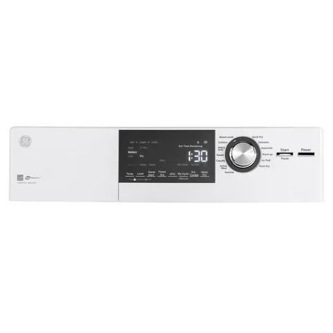 4.3-cu ft Stackable Electric Dryer (White)