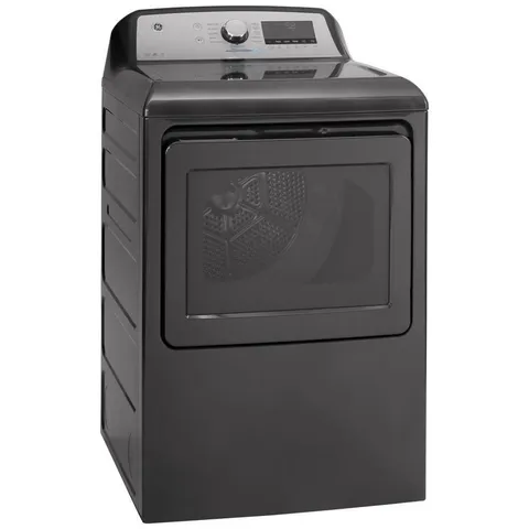 7.4-cu ft Reversible Side Swing Door Steam Cycle Gas Dryer