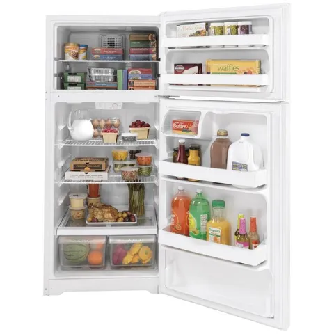 16.6-cu ft Top-Freezer Refrigerator (White) ENERGY STAR