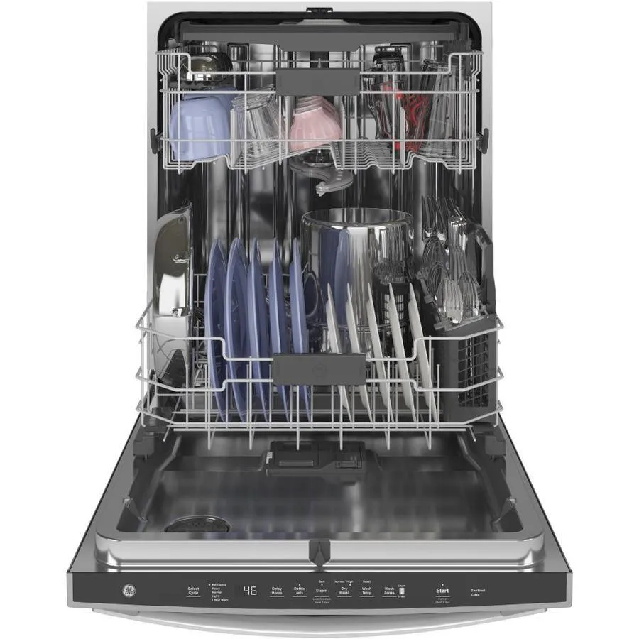 GE Dry Boost 46-Decibel Top Control 24-in Built-In Dishwasher (Fingerprint-Resistant Stainless Steel) ENERGY STAR, photo 3 of 18