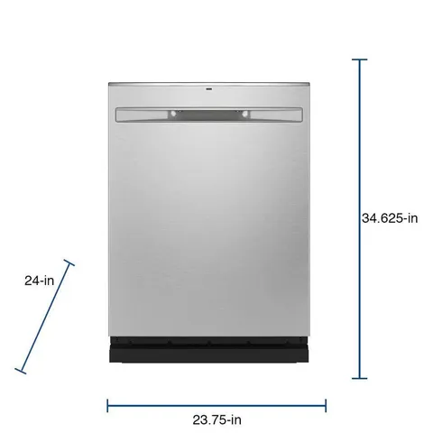 Dry Boost 46-Decibel Top Control 24-in Built-In Dishwasher