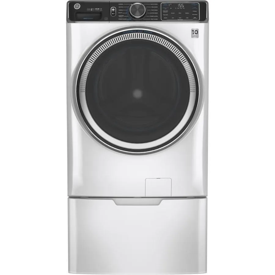 GE UltraFresh Vent System 5-cu ft Stackable Steam Cycle Front-Load Washer (Sapphire Blue) ENERGY STAR, photo 22 of 22