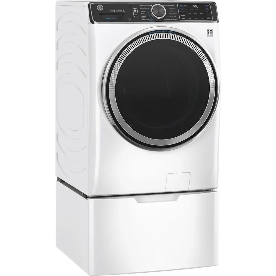 GE UltraFresh Vent System 5-cu ft Stackable Steam Cycle Front-Load Washer (White) ENERGY STAR, photo 3 of 13