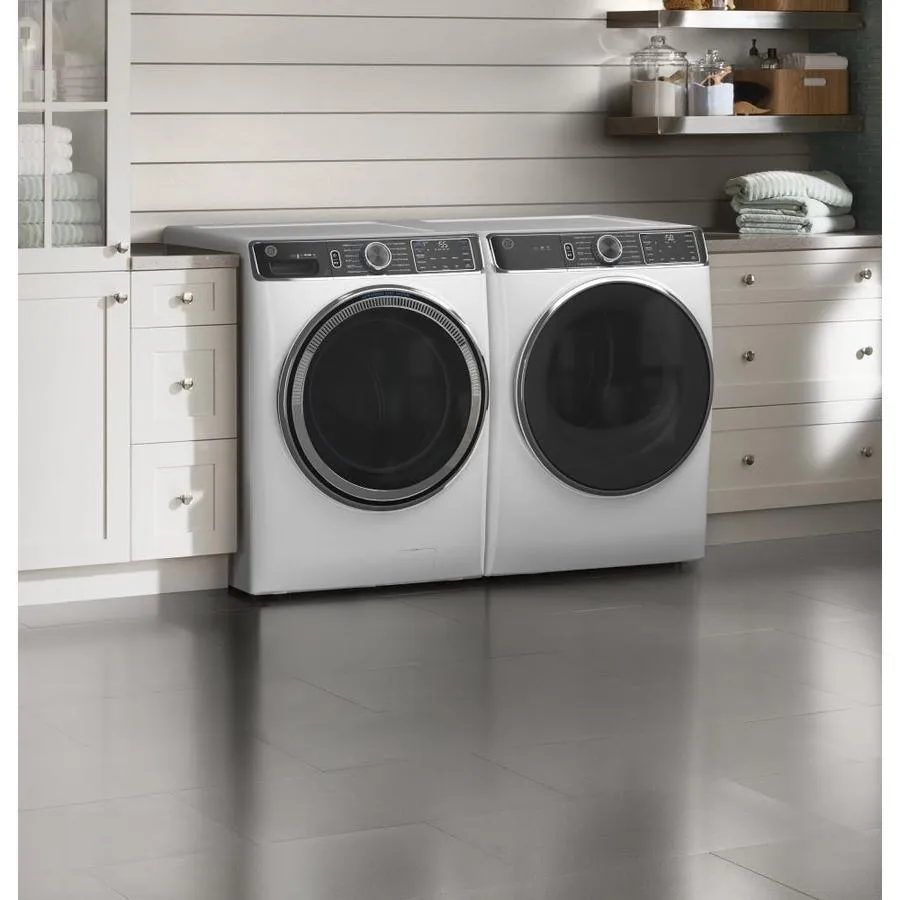 GE UltraFresh Vent System 5-cu ft Stackable Steam Cycle Front-Load Washer (White) ENERGY STAR, photo 11 of 13