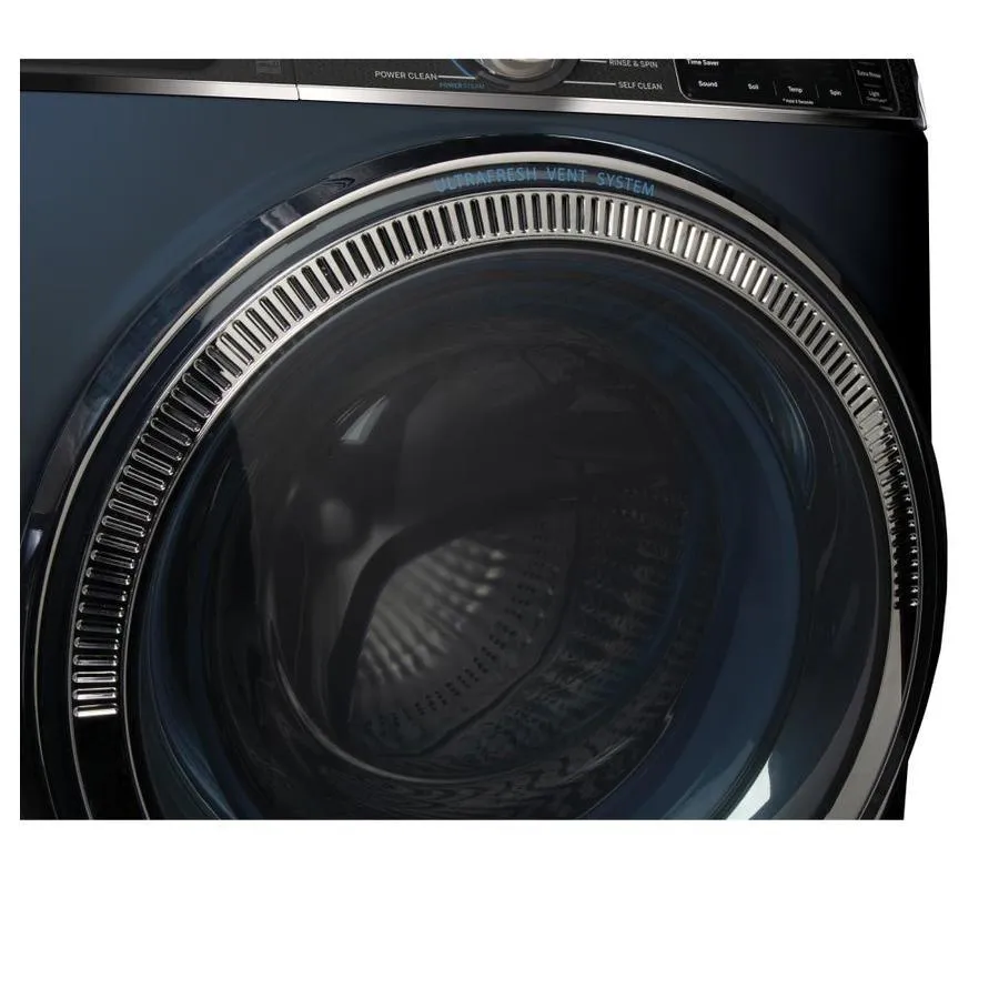 GE UltraFresh Vent System 5-cu ft Stackable Steam Cycle Front-Load Washer (Sapphire Blue) ENERGY STAR, photo 16 of 22