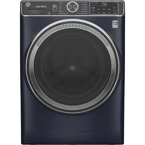 GE UltraFresh Vent System 5-cu ft Stackable Steam Cycle Front-Load Washer (Sapphire Blue) ENERGY STAR, photo 20 of 22