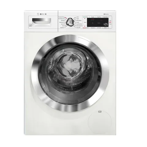 Home Connect 800 2.2-cu ft High Efficiency Stackable Smart Front-Load Washer
