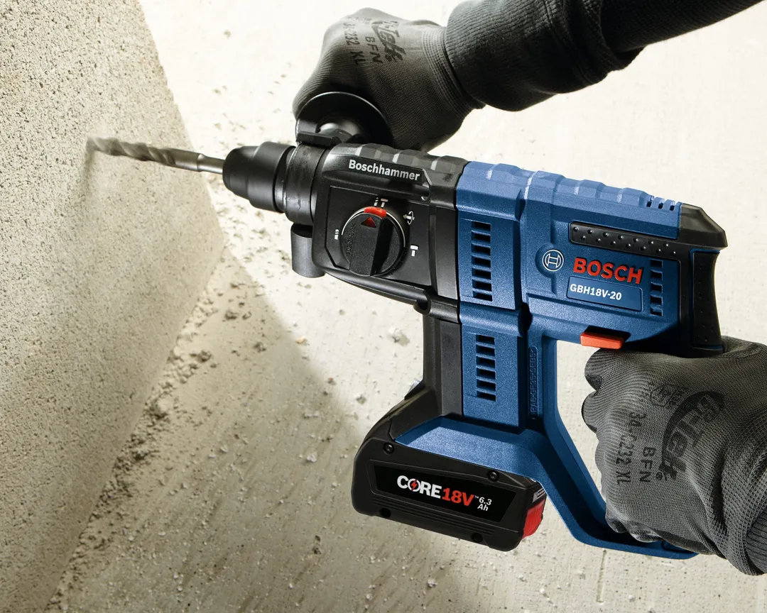 Bosch Bulldog CORE18V 3/4-in SDS-plus Variable Speed Cordless Rotary Hammer Drill (Tool Only), photo 6 of 8