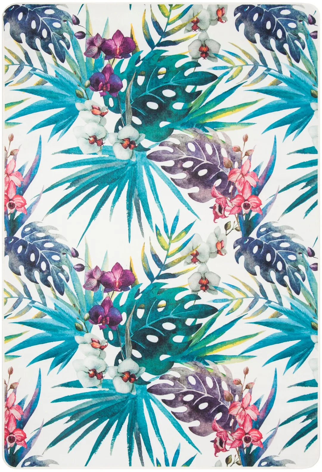 Safavieh Daytona 5 x 8 Ivory/Green Indoor Abstract Coastal Area Rug, photo 2 of 5