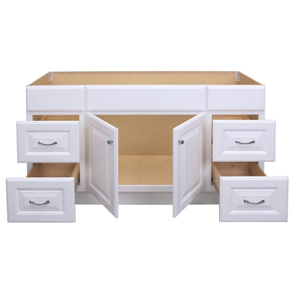 Project Source 60-in White Bathroom Vanity Cabinet (Base Only), photo 5 of 8