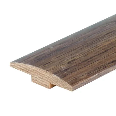 Hickory Columbus Solid Wood T-Moulding, 2 × 78 in