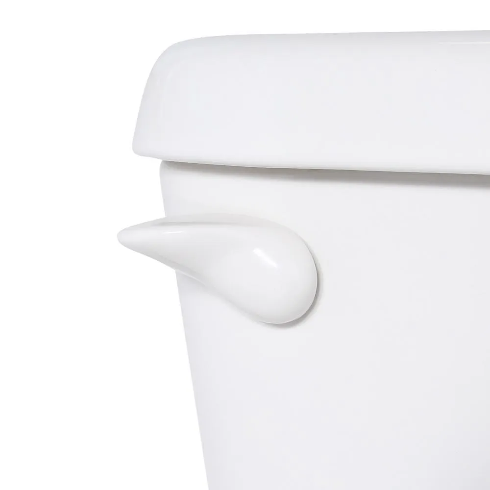 American Standard Colony 10 in. Rough-In 2-Piece 1.28 GPF Single-Flush Elongated Toilet in White (Seat Not Included), photo 7 of 17