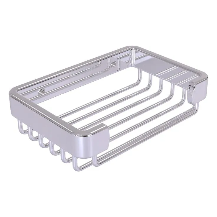 Allied Brass Rectangular Soap Basket in Antique Pewter, photo 8 of 8