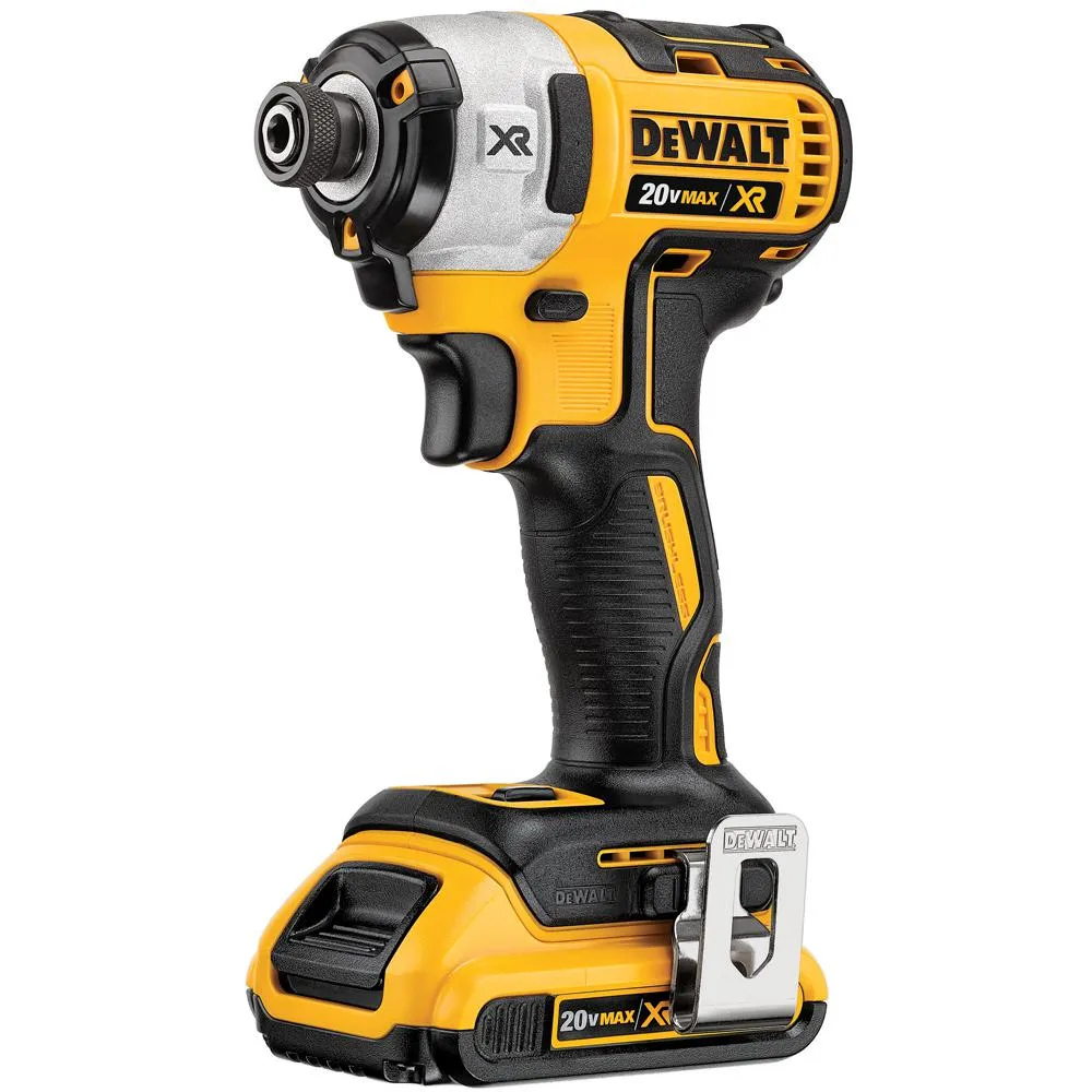 DEWALT 20-Volt MAX XR Cordless Brushless Hammer Drill/Impact Combo Kit (2-Tool) with (1) Battery 2Ah and (1) Battery 4Ah, photo 14 of 14
