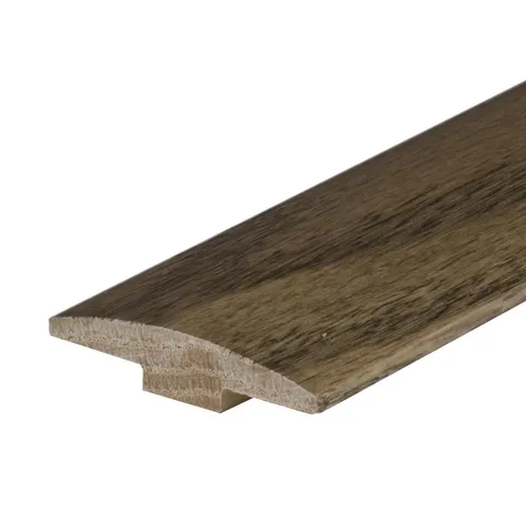 Brushed Harth 0.46 in thick · 2 in wide · 78 in long Solid Wood Floor T-moulding